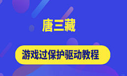 逆向-唐三藏逆向 游戏驱动教程（4门）合集